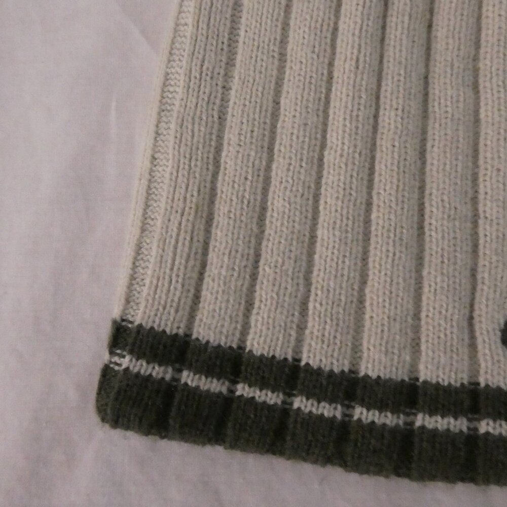 NIKE | OS - one size | Reversible Nike Logo Beanie In Neutral Tone & Olive Green - Picture 8 of 16